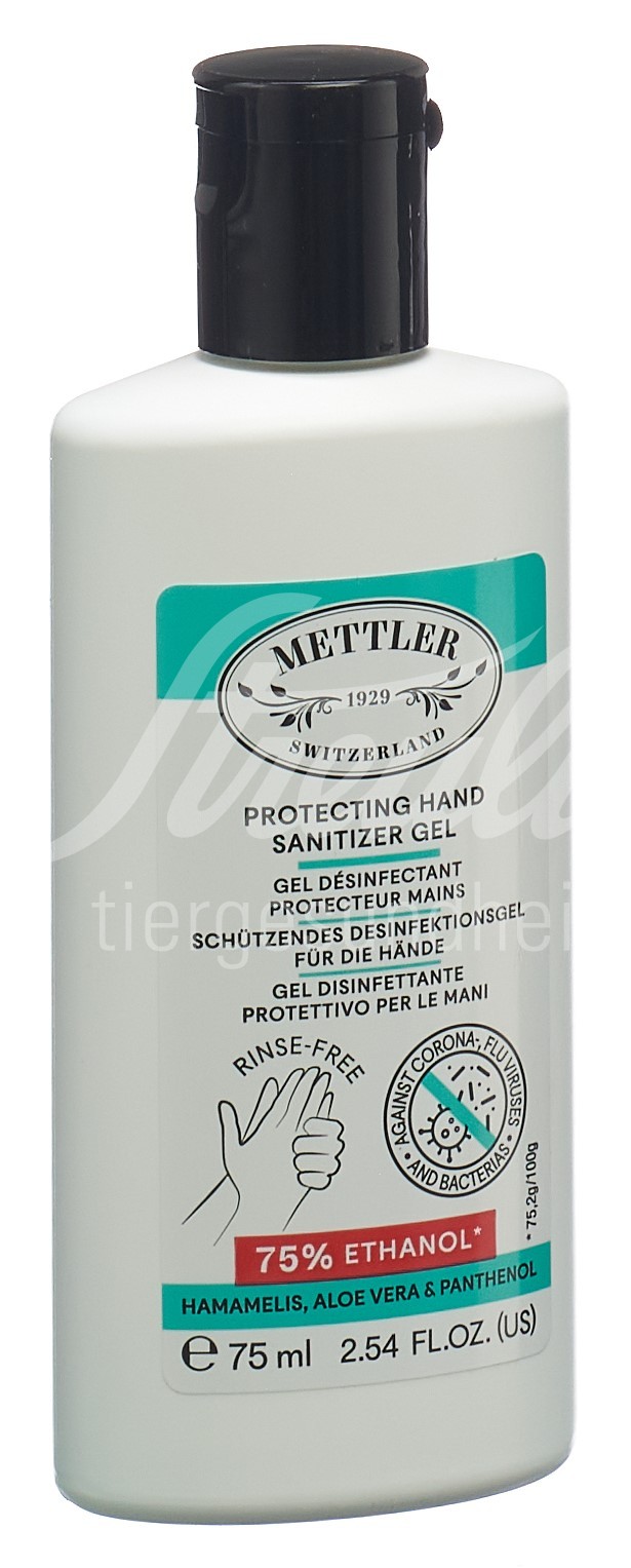 Mettler 1929 Schützendes Desinfektionsgel für die Hände Fl 75 ml