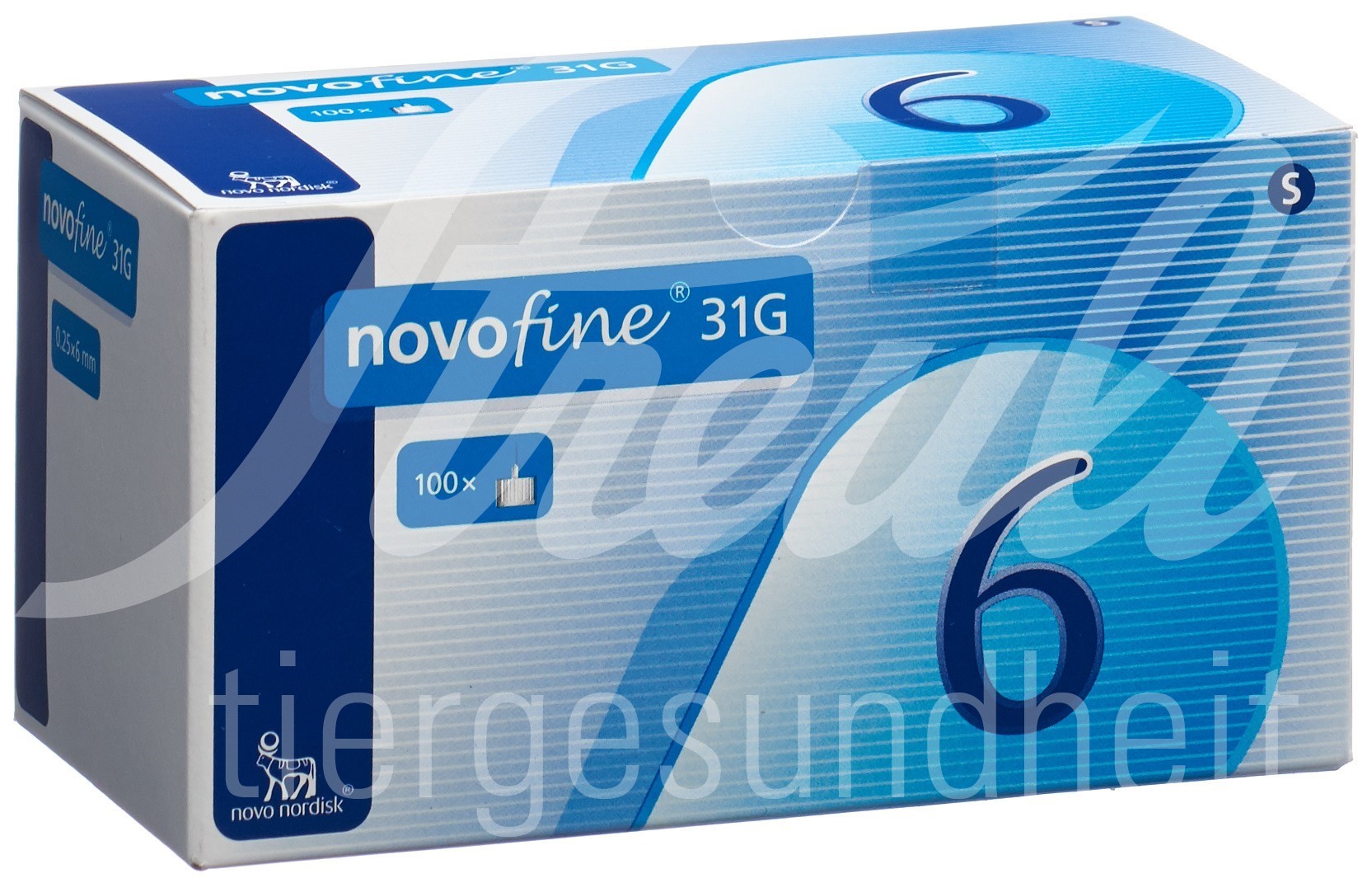 Novofine Injektionsnadeln 31G 6mm 100 Stk