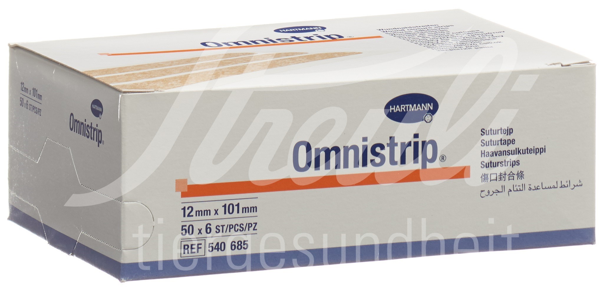 Omnistrip Wundnahtstreifen 12x101mm 300 Stk