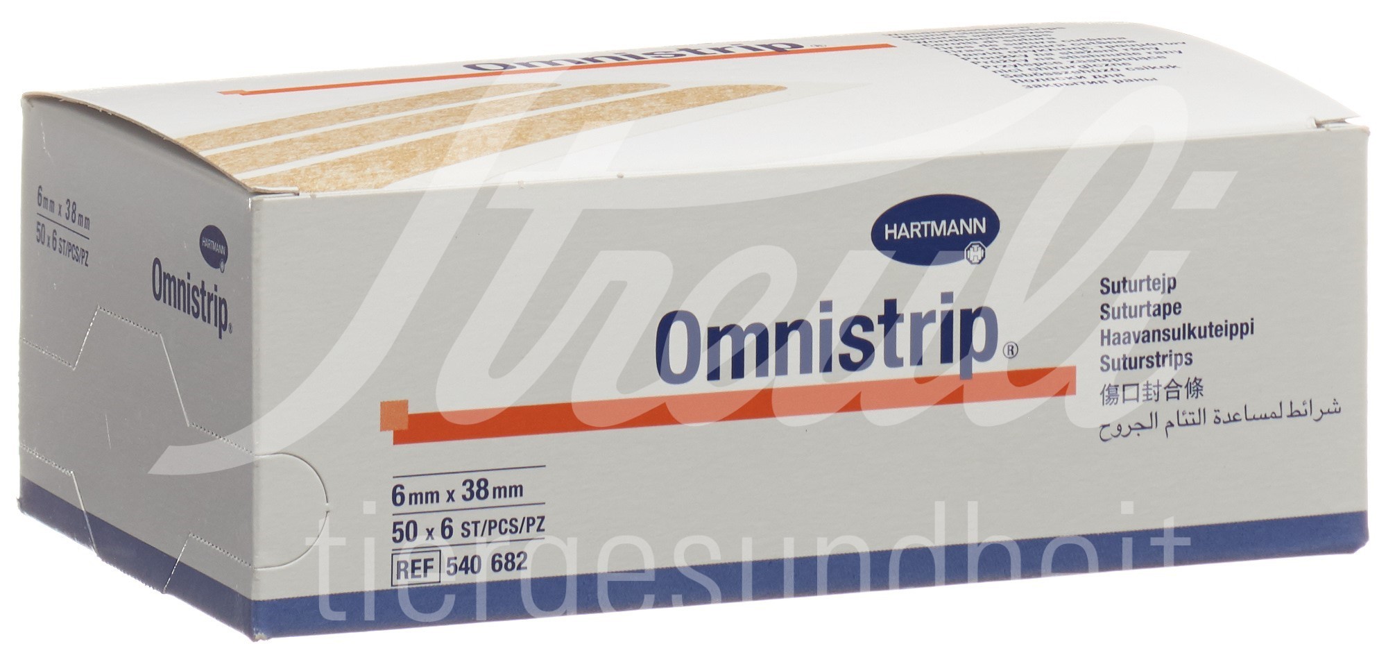 Omnistrip Wundnahtstreifen 6x38mm 300 Stk