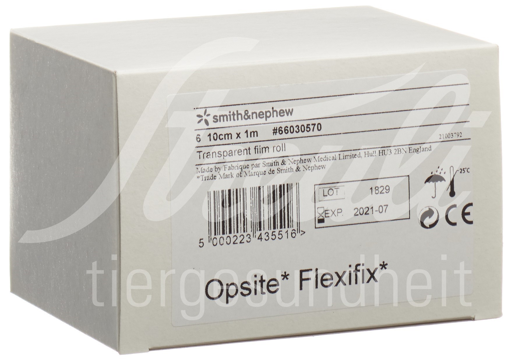Opsite Flexifix transparente Folie 10cmx1m Rolle 6 Stk