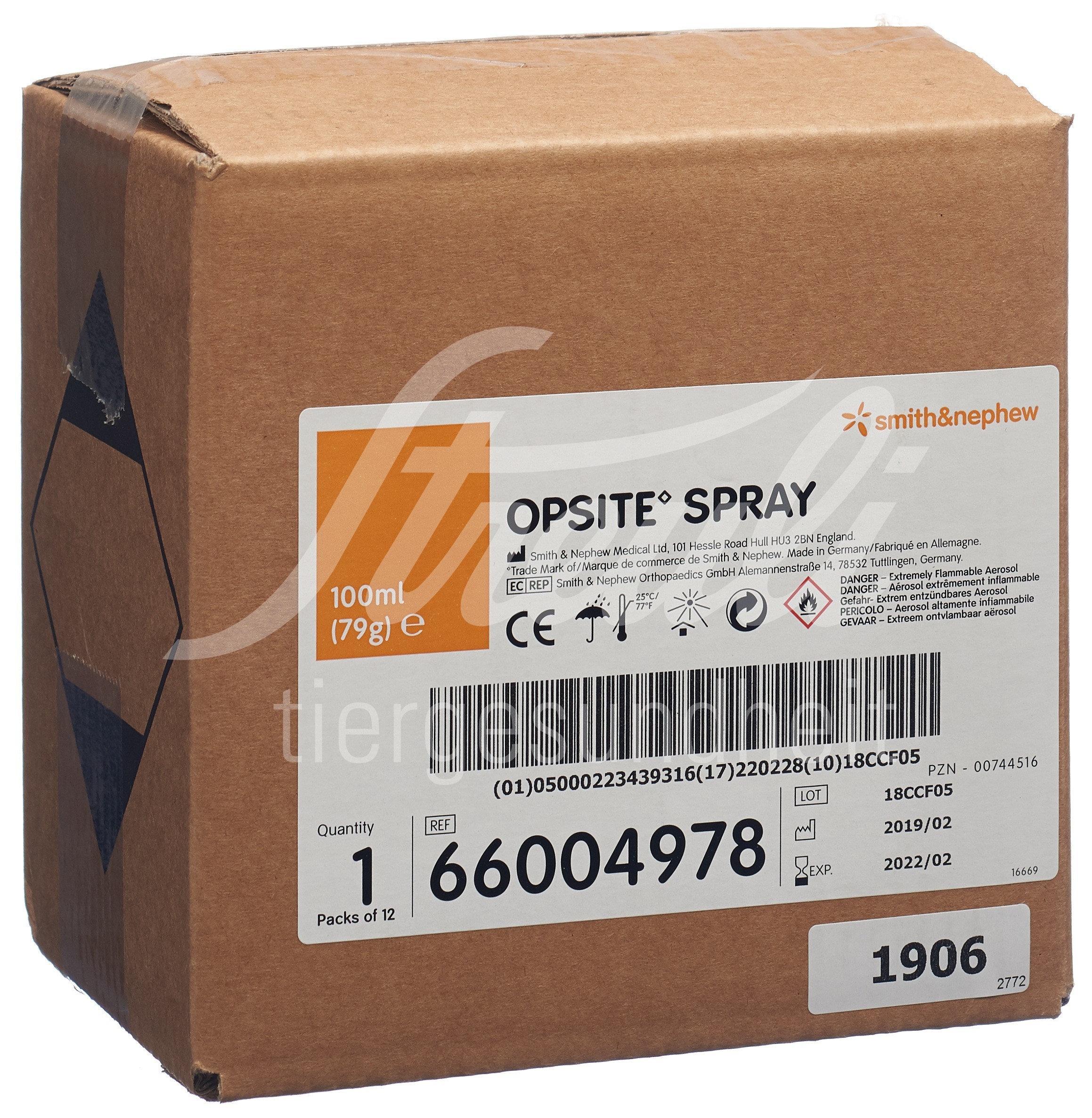 Opsite Spray Sprühverband 12 x 100 ml