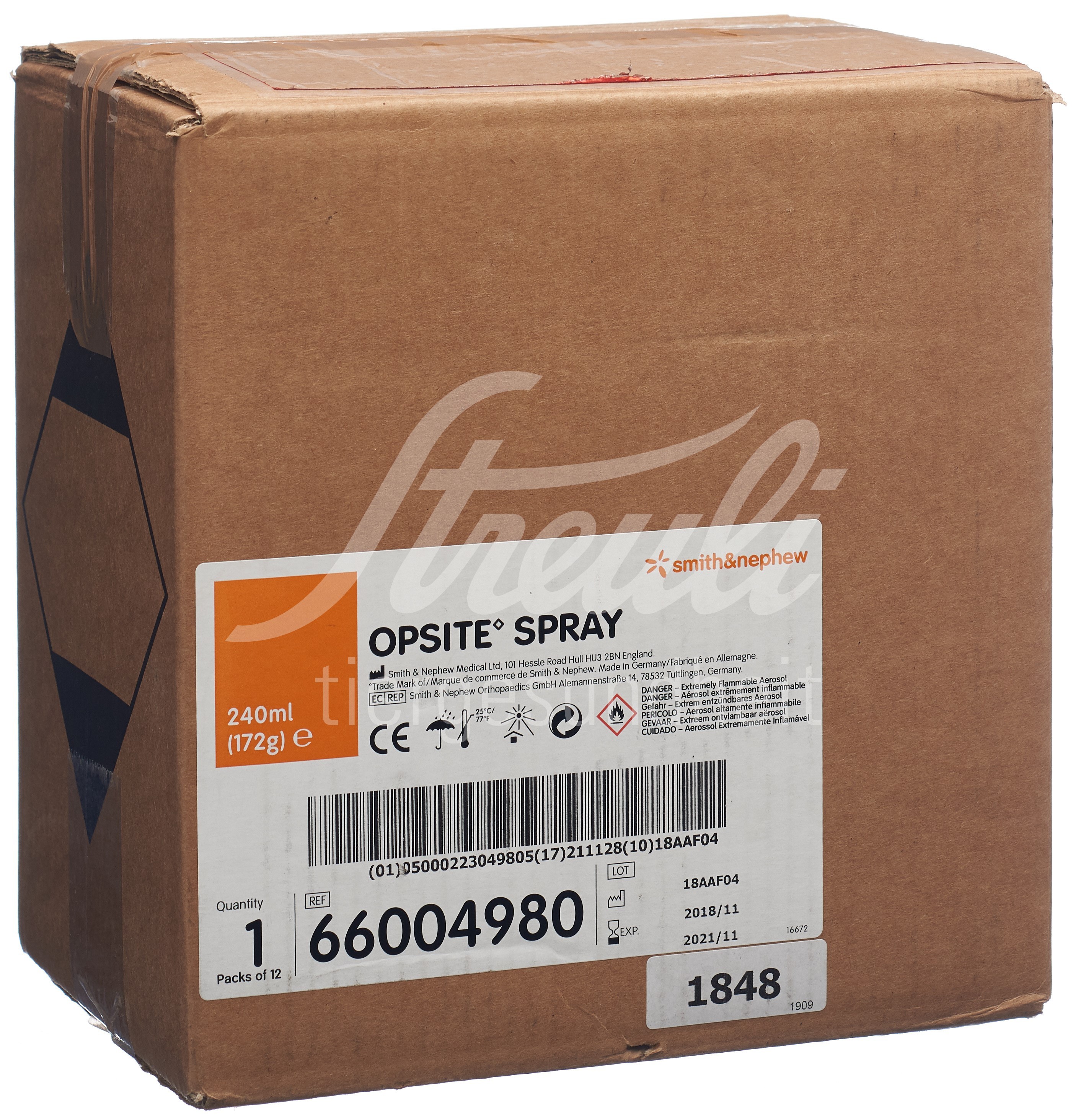 Opsite Spray Sprühverband 12 x 240 ml