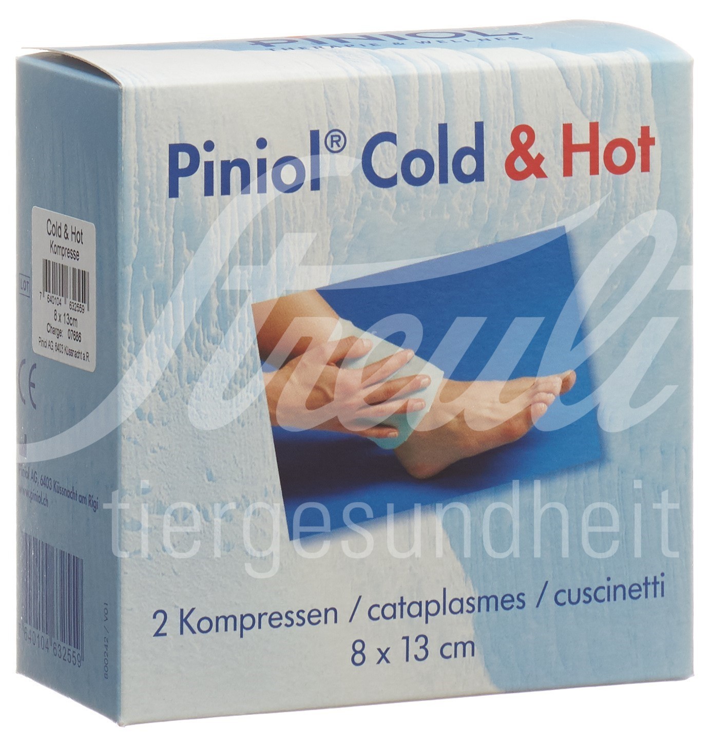 Piniol Cold Hot Kompresse 8cmx13cm 2 Stk