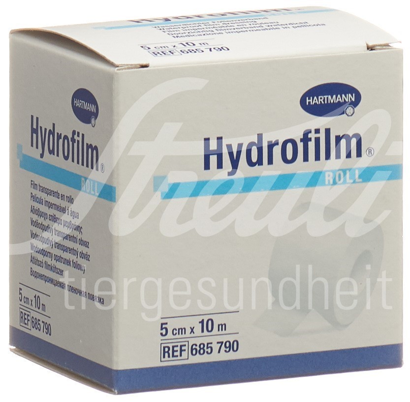 Hydrofilm ROLL Wundverband Film 5cmx10m transparent