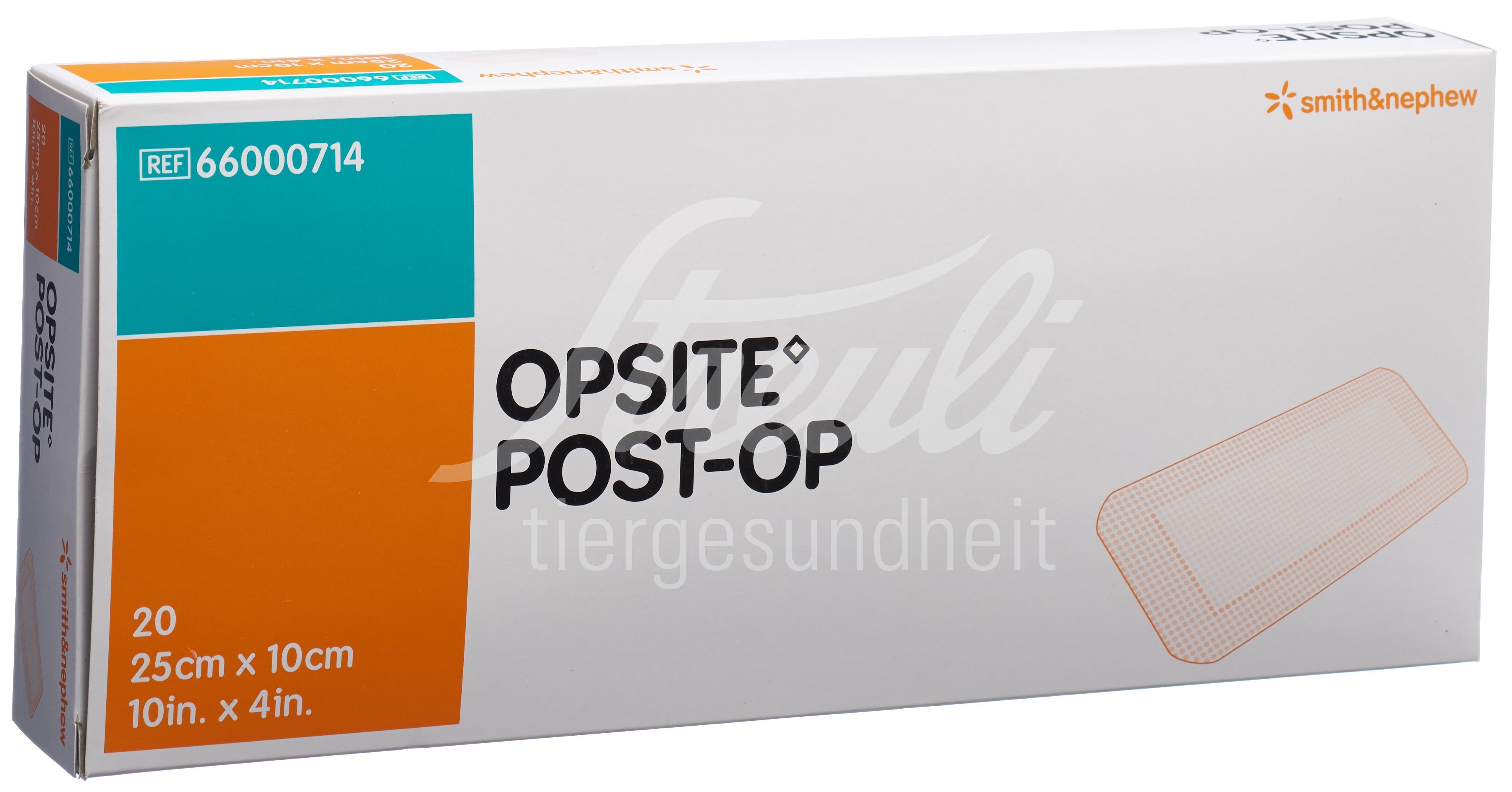Opsite Post OP Folienverband 25x10cm steril Btl 20 Stk
