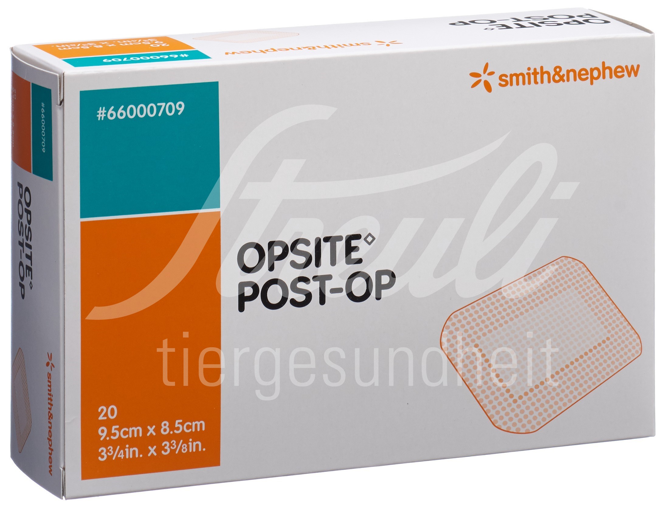 Opsite Post OP Folienverband 9.5x8.5cm steril Btl 20 Stk
