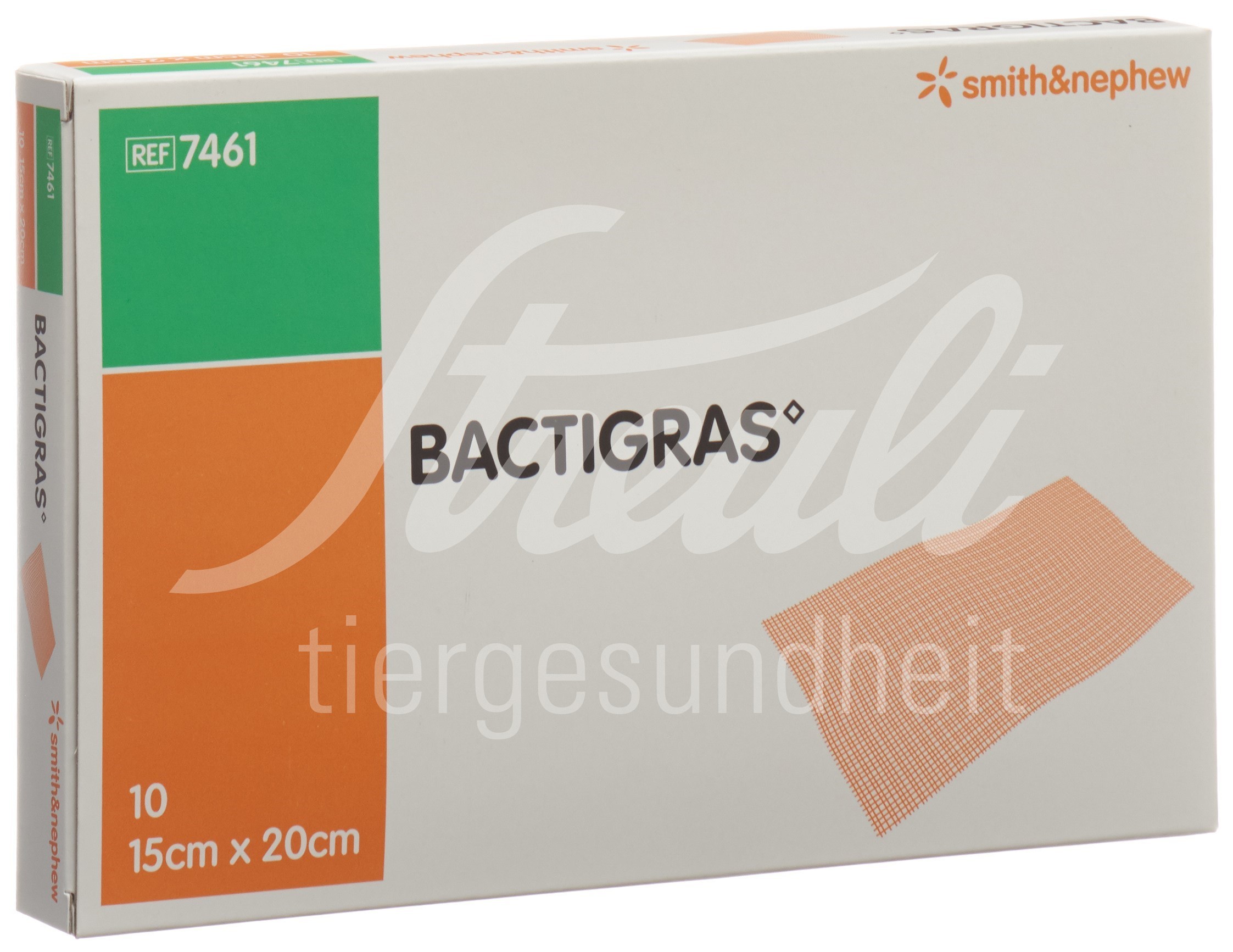 Bactigras Gazeverband 15cmx20cm Btl 10 Stk
