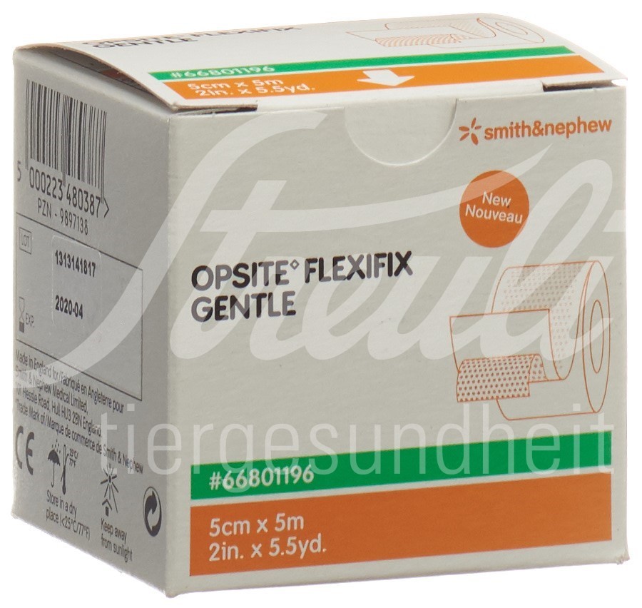OPSITE FLEXIFIX GENTLE Folienverband 5cmx5m