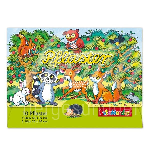 Lutz Mauder Kinderpflaster Waldtiere 10 Stk