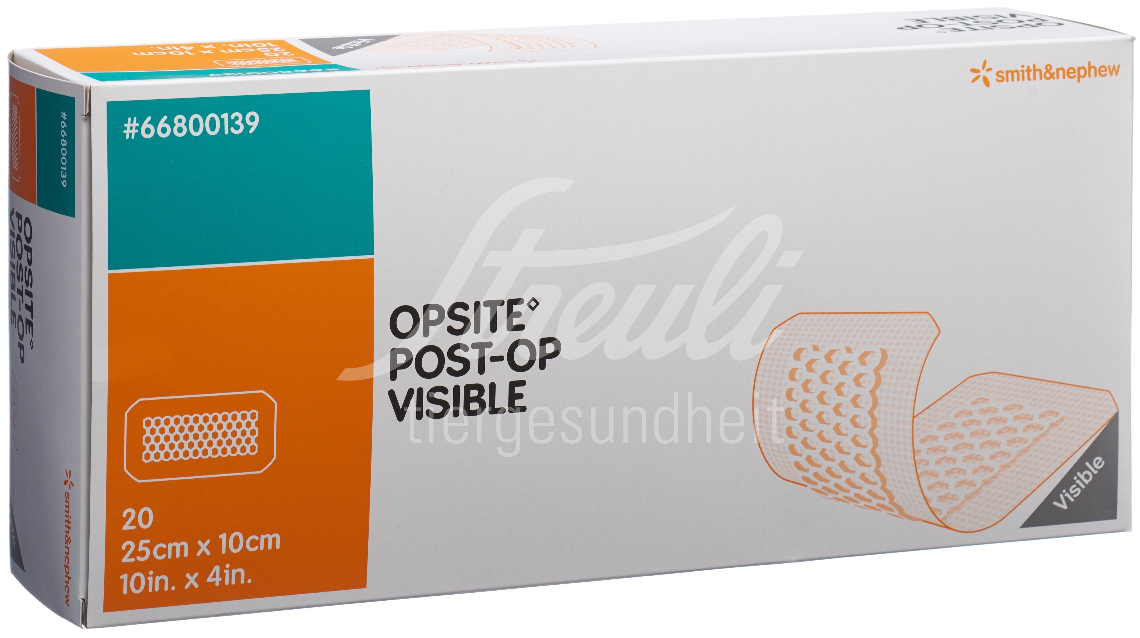 OPSITE POST OP VISIBLE transparenter Wundverband 25x10cm 20 Stk
