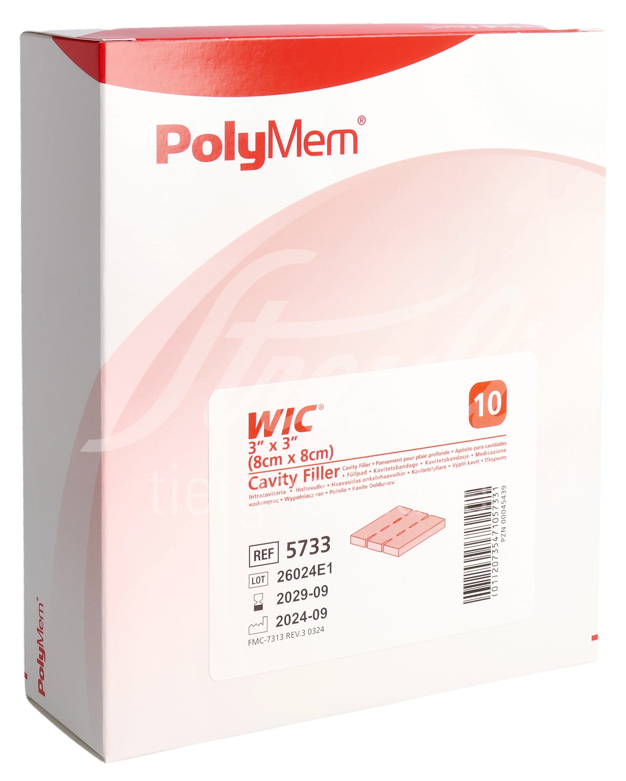 PolyMem WIC Cavity Filler 8x8cm 10 Stk