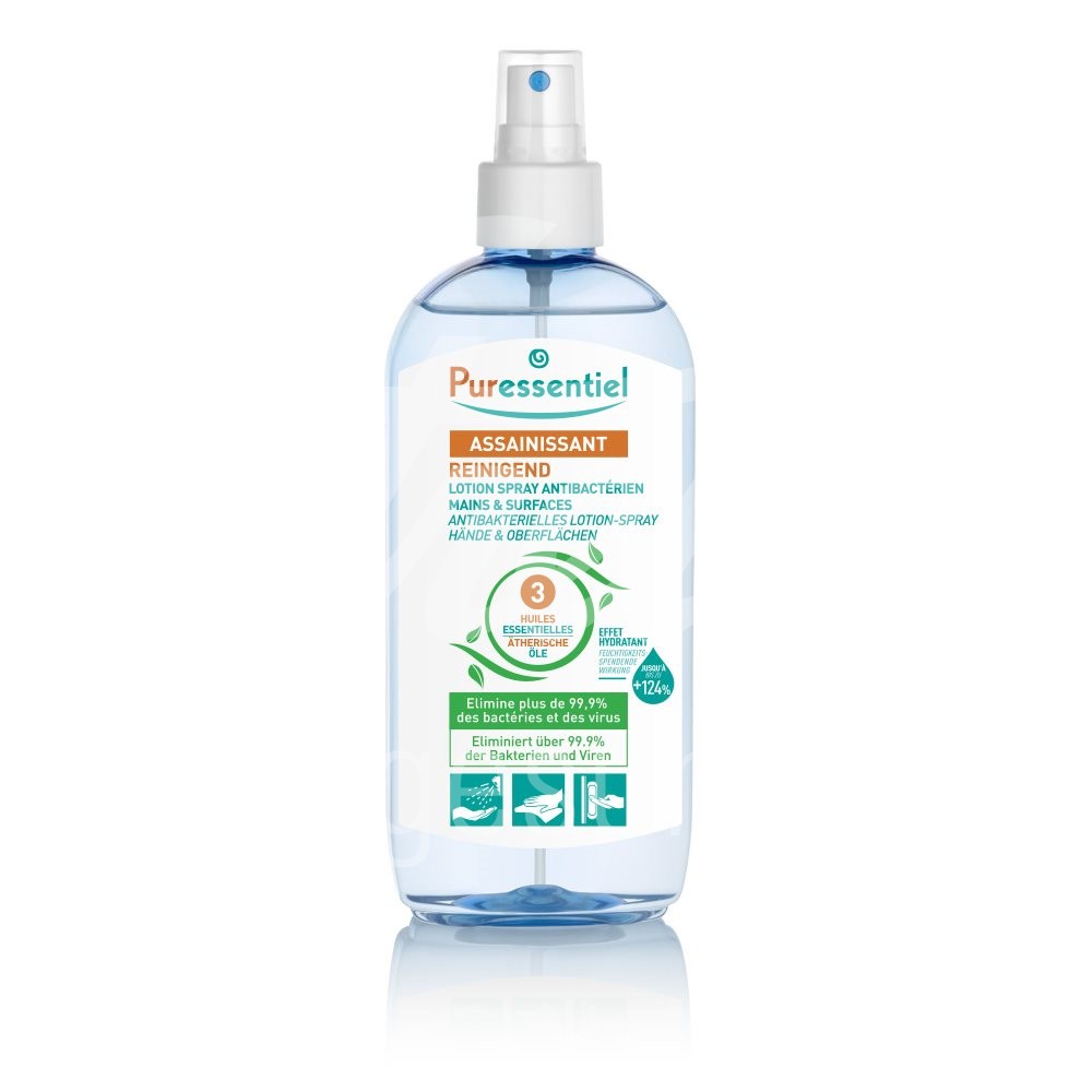 Puressentiel Reinigend antibakterielles Lotion Hände und Oberflächen Spr 250 ml Puressentiel Reinigend antibakterielles Lotion Hände und Oberflächen Spr 250 ml