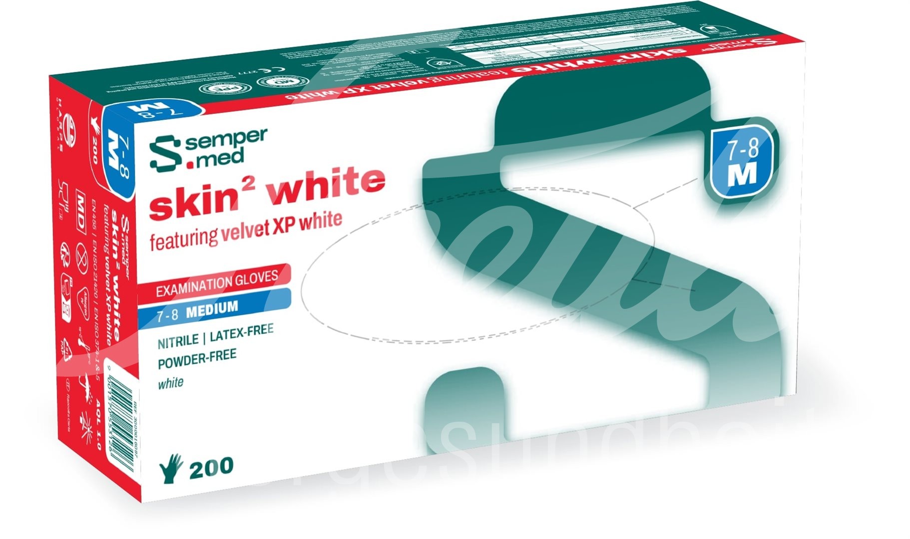 Sempermed Skin2 M white 200 Stk Sempermed Skin2 M white 200 Stk