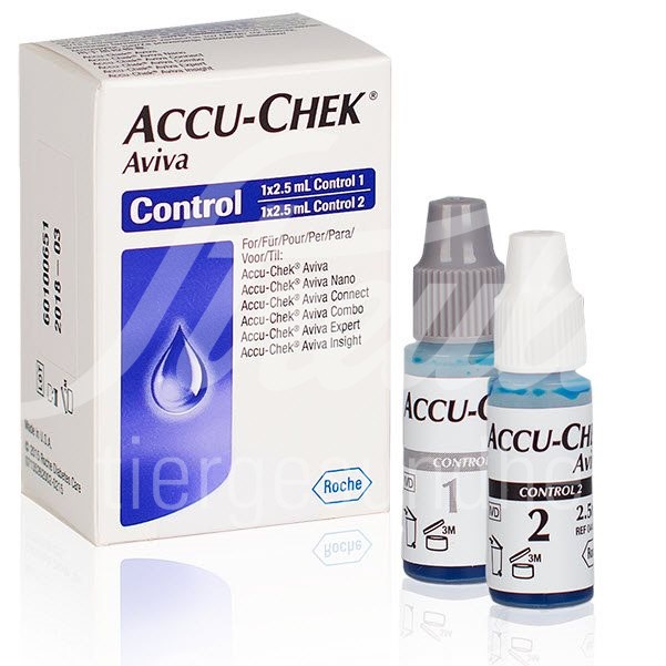 Accu-Chek Aviva Kontroll-Lösung 2 x 2.5 ml