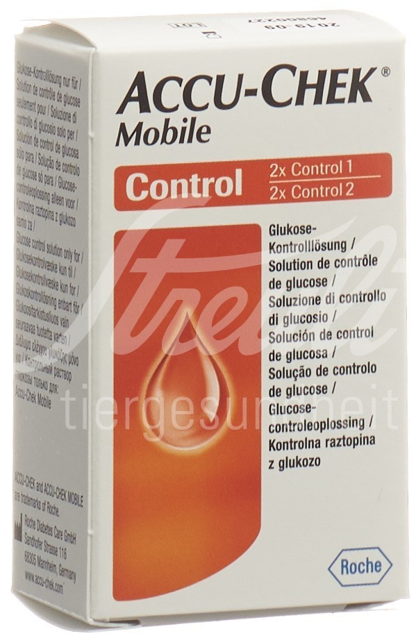 Accu-Chek Mobile Kontroll-Lösung 2x2