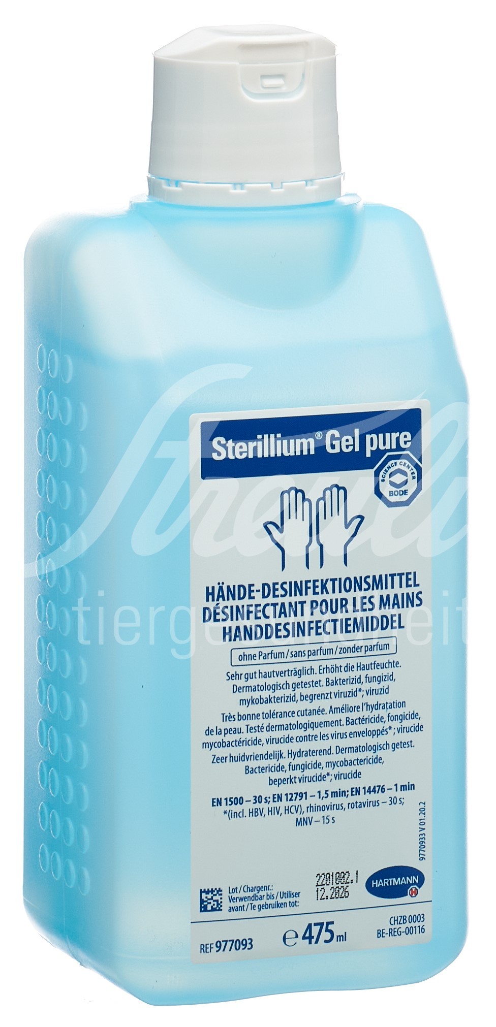 Sterillium Gel pure Händedesinfektion Fl 475 ml