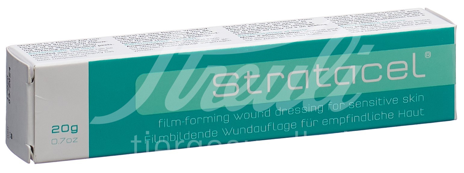 Stratacel filmbildende Wundauflage Gel für empfindliche Haut Tb 20 g