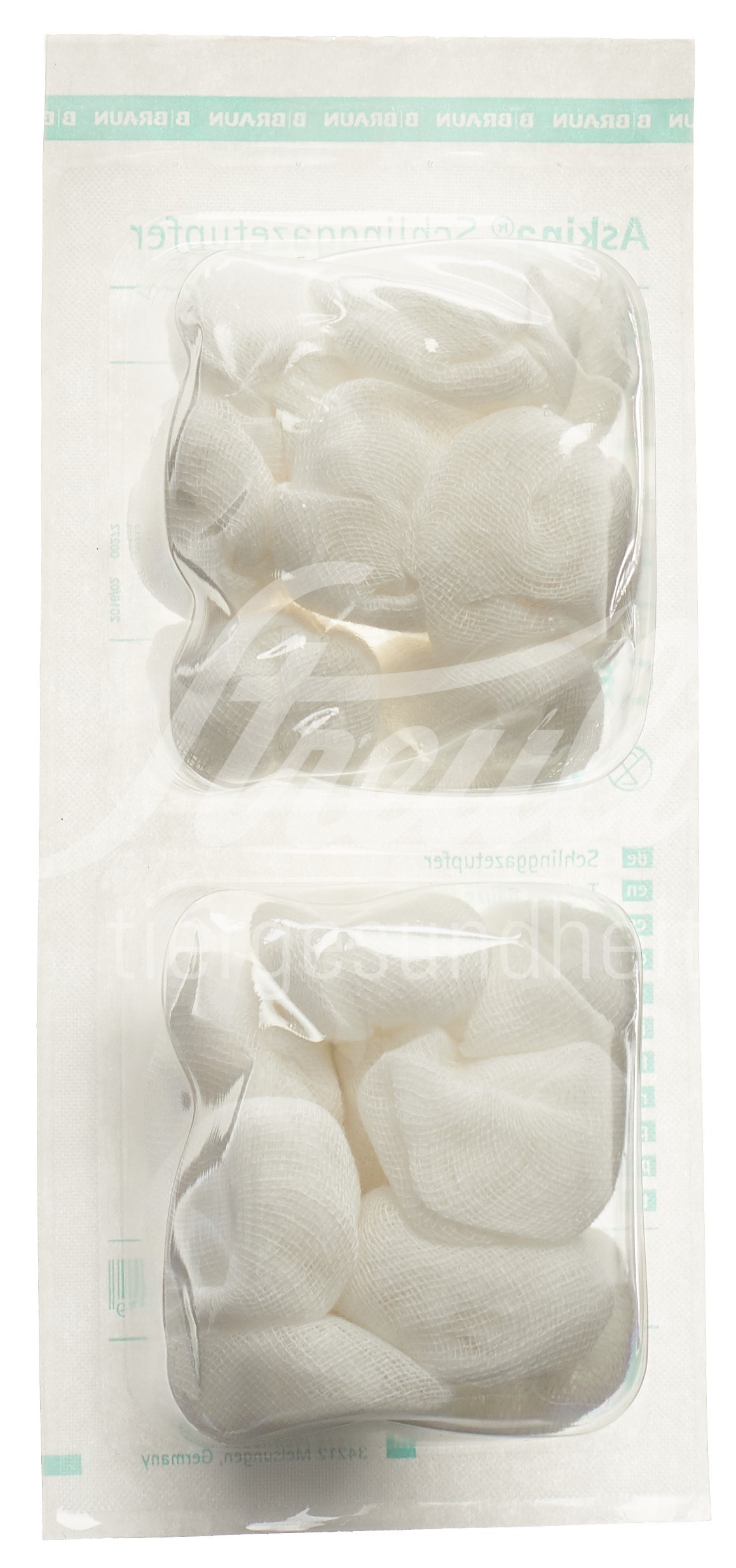 Askina Schlinggazetupfer pflaumengross steril Btl 20 Stk