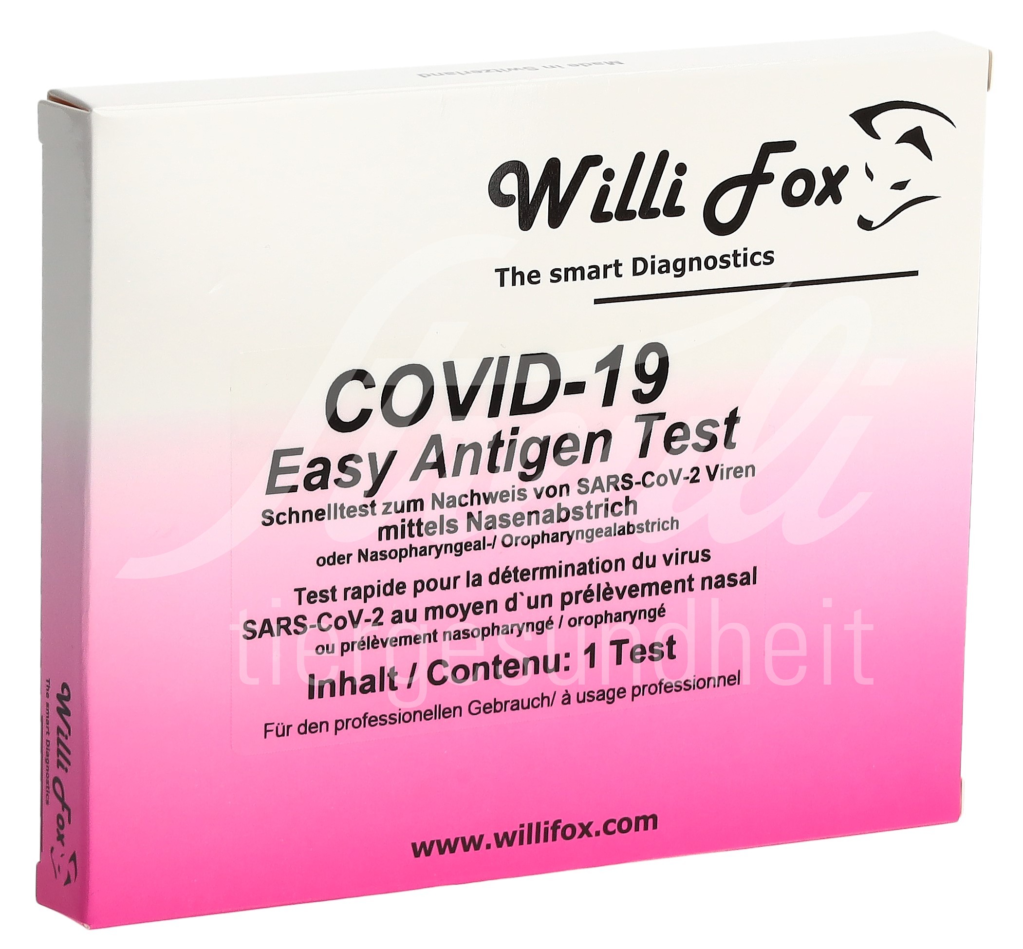 Willi Fox COVID-19 Easy Antigen Nasal Schnelltest