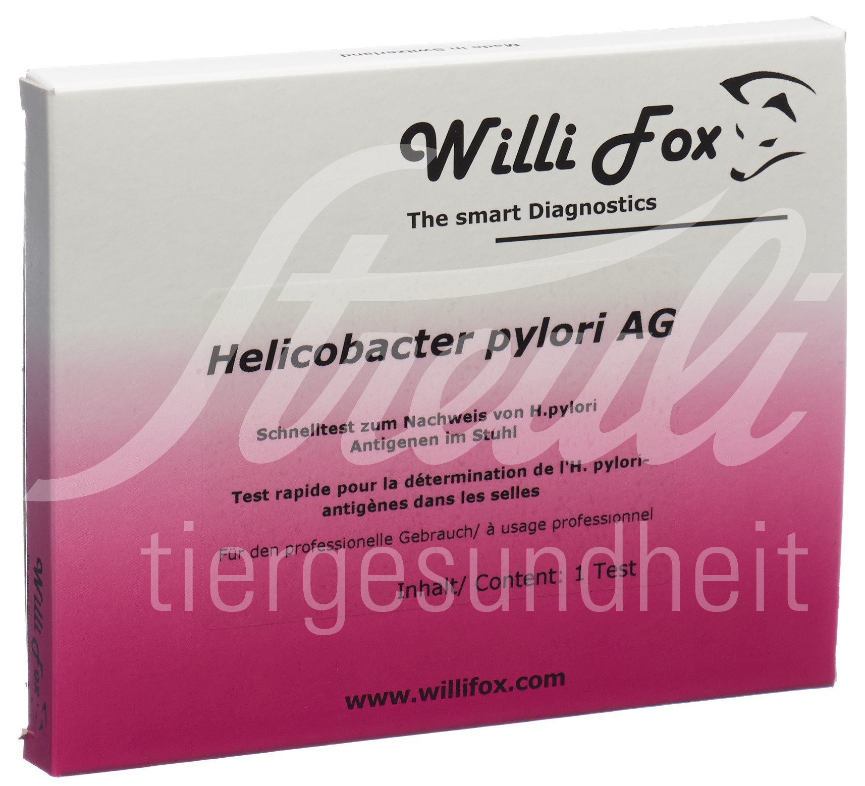 Willi Fox Helicobacter Pylori Stuhl Test