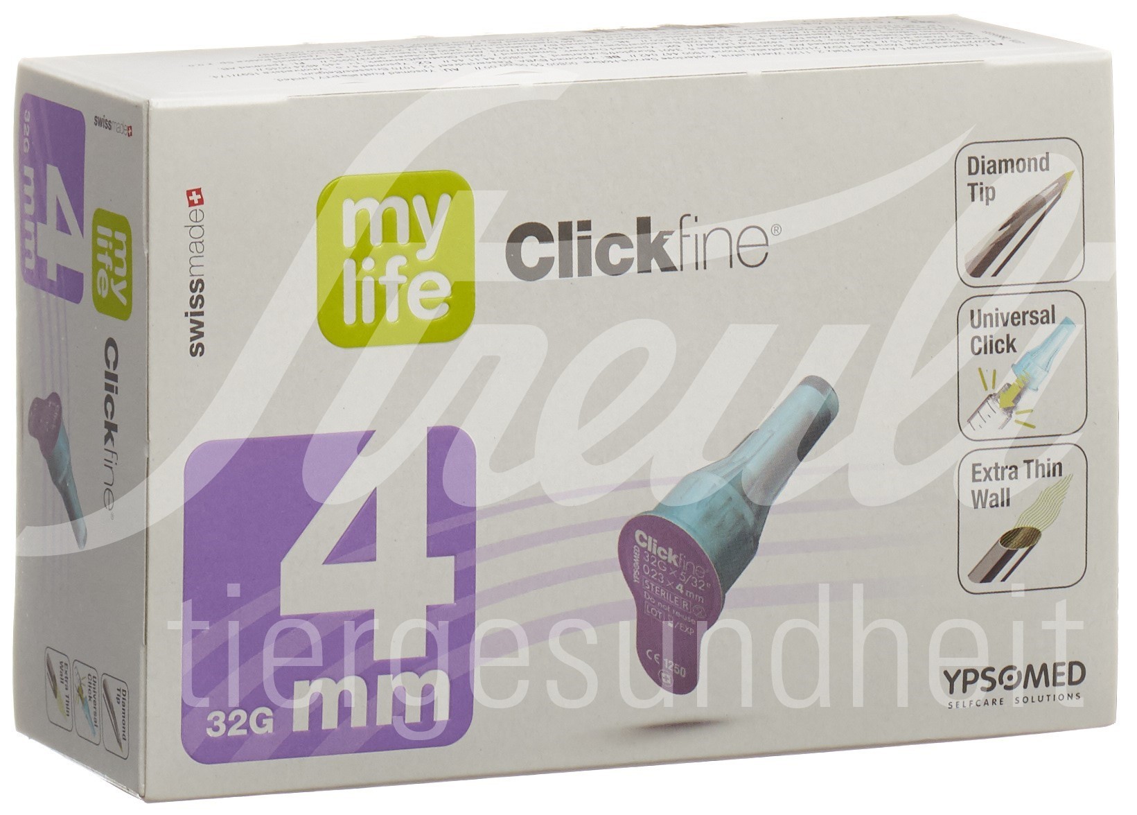 mylife Clickfine Pen Nadeln 4mm 32G 100 Stk