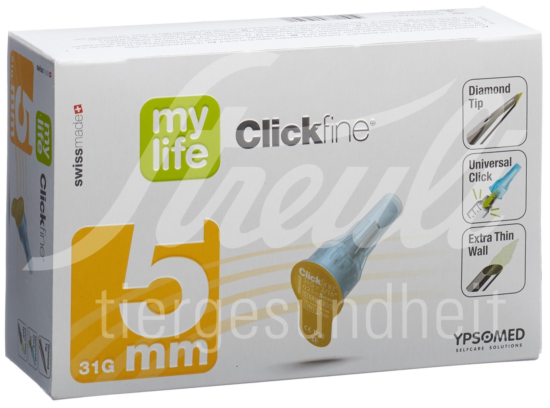 mylife Clickfine Pen Nadeln 5mm 31G 100 Stk