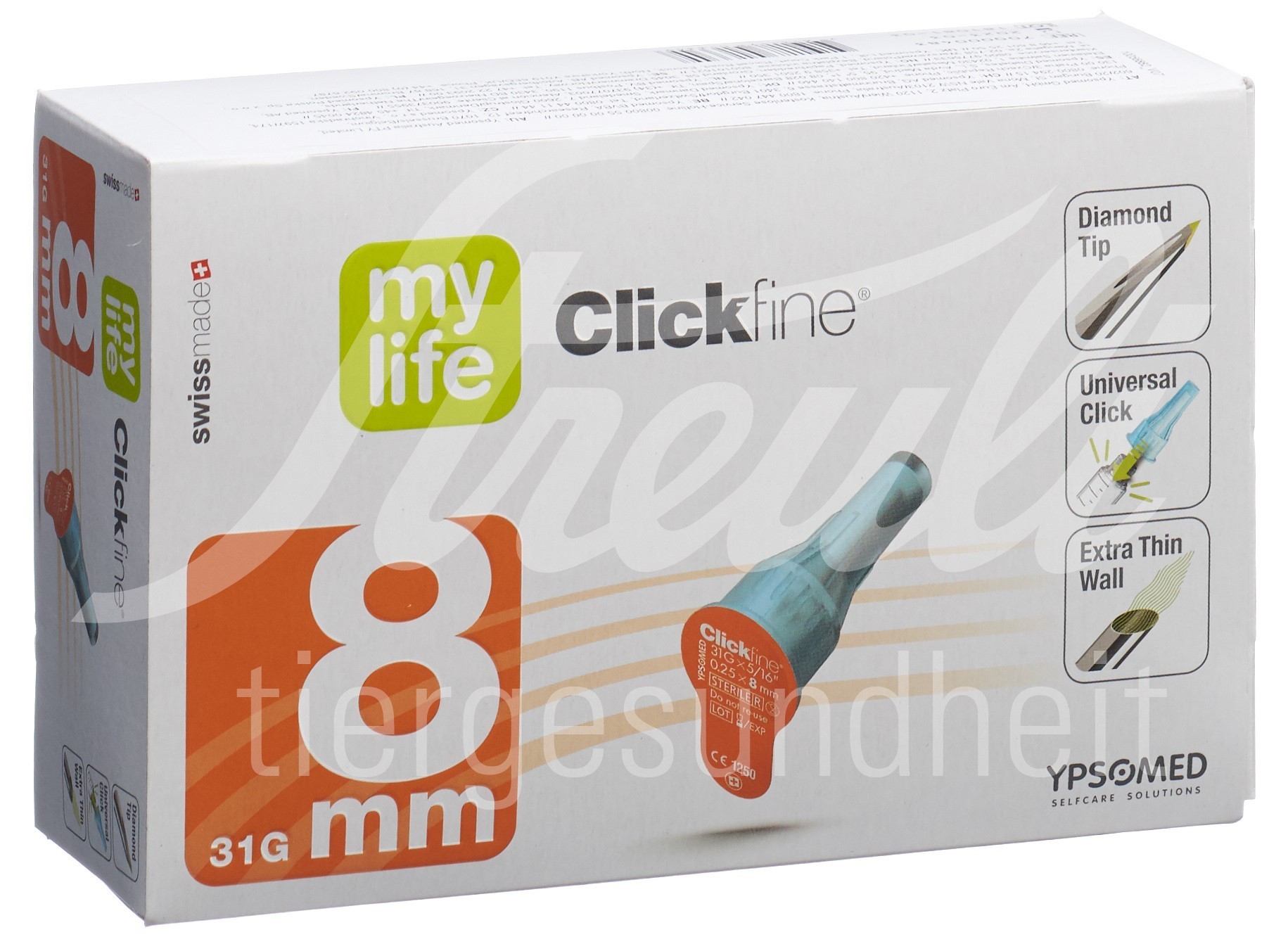 mylife Clickfine Pen Nadeln 8mm 31G 100 Stk