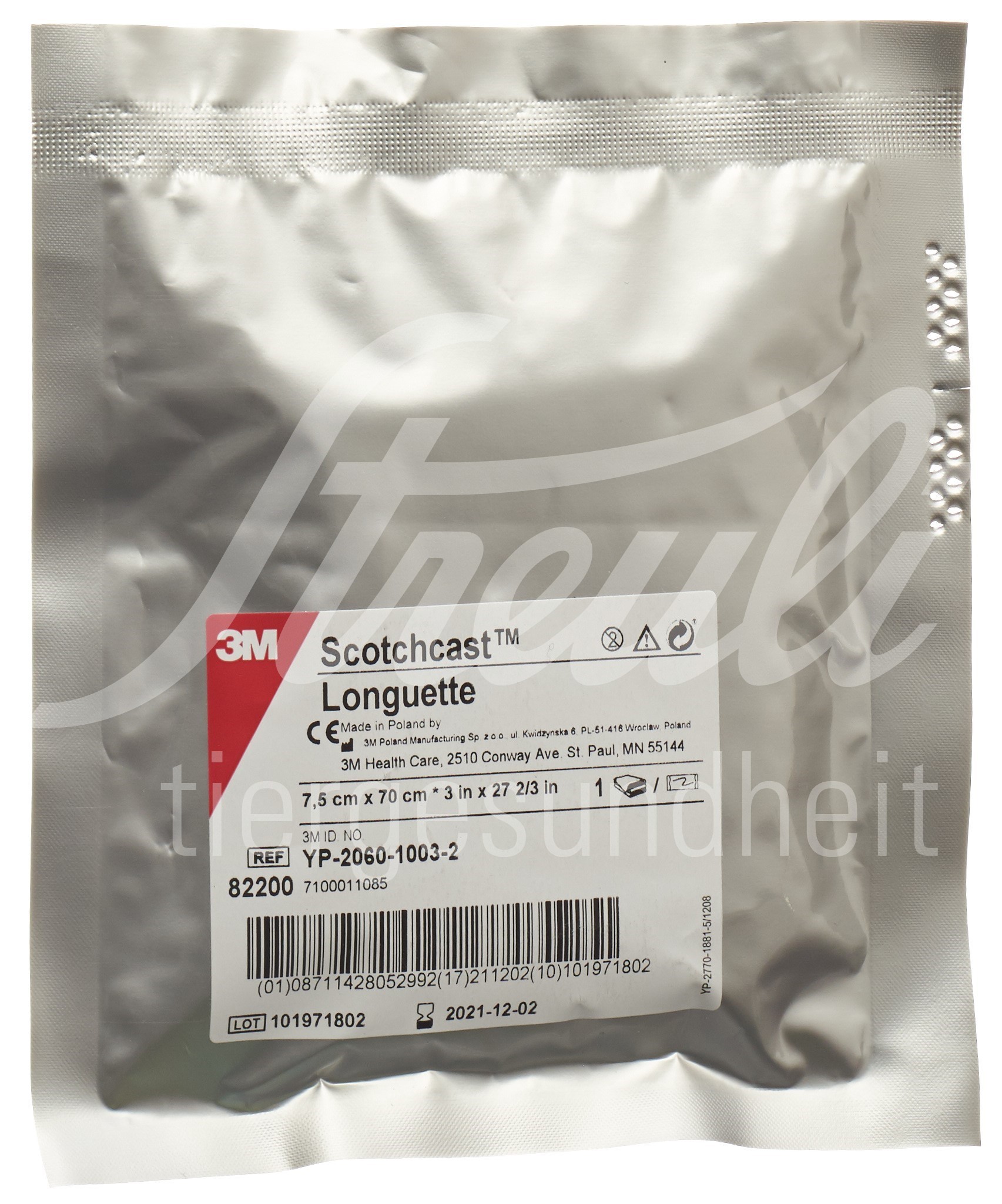 3M Scotchcast Plus Longuette 7.5x70cm