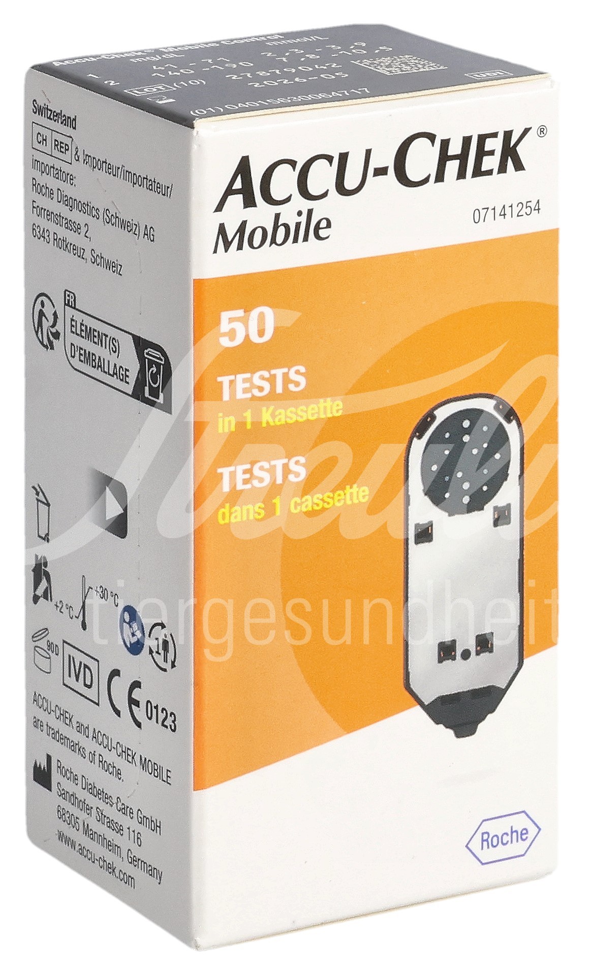 Accu-Chek (PI-GAX) Mobile Tests 50 Stk