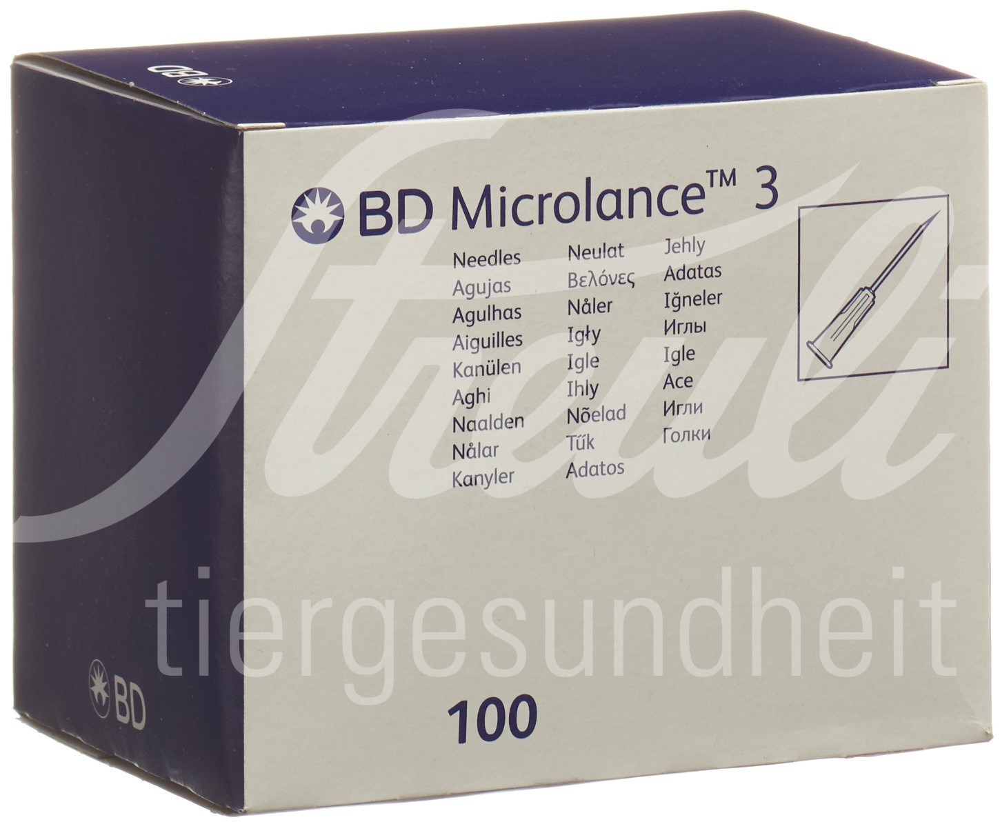 BD Microlance 3 Injektion Kanüle 0.50x16mm orange 100 Stk