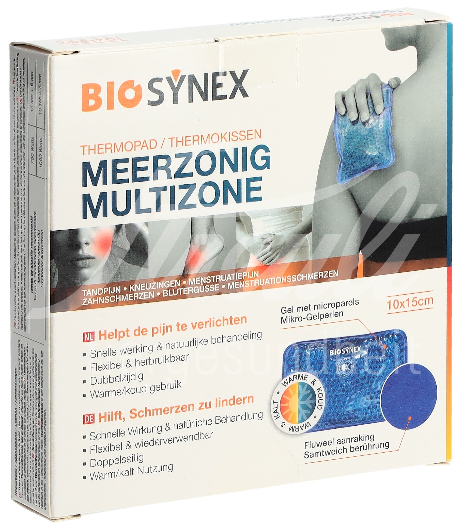 BIOSYNEX Kalt Warm Kompresse 10x15cm Multizonen