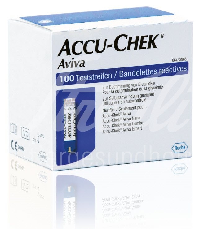 Accu-Chek Aviva Teststreifen 2 x 50 Stk