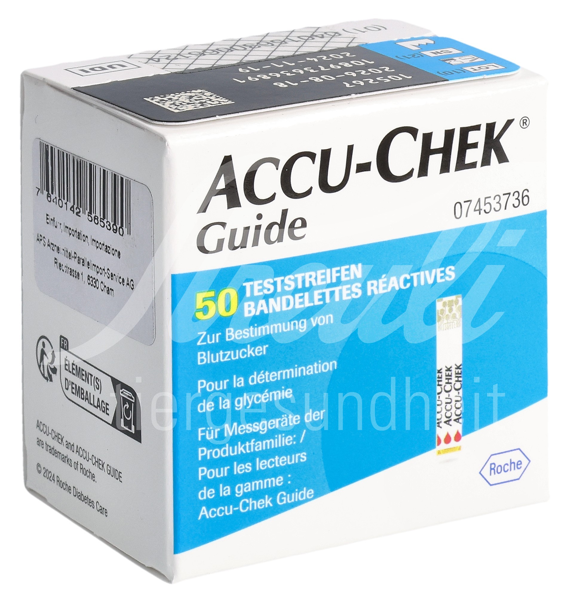 Accu-Chek (PI-GAX) Guide Teststreifen 50 Stk