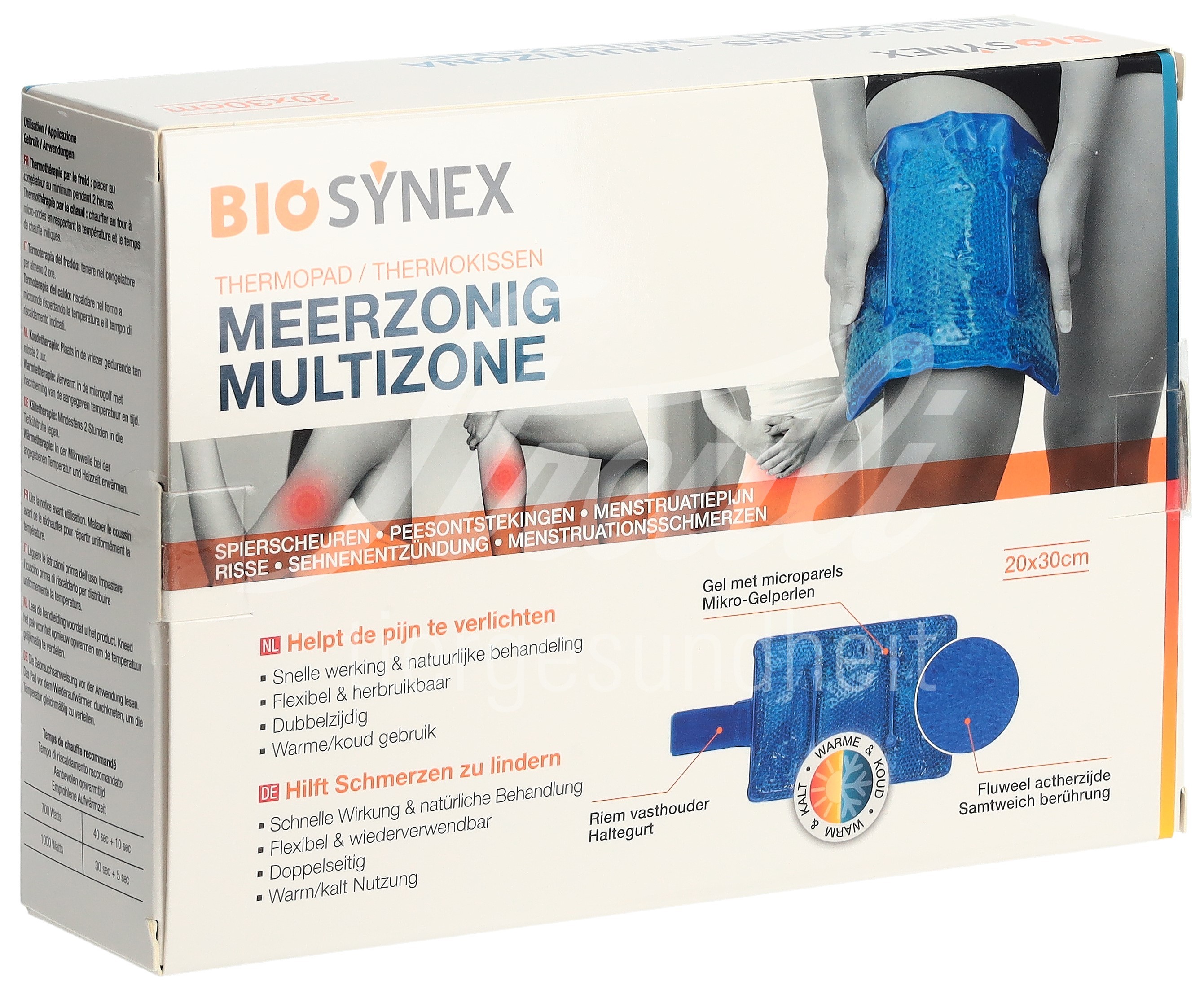 BIOSYNEX Kalt Warm Kompresse 20x30cm Multizonen