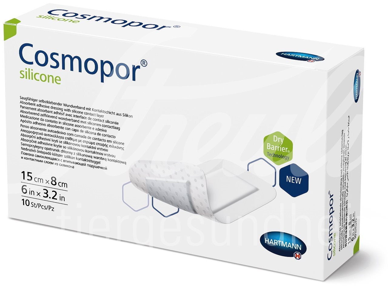 Cosmopor silicone 15x8cm 10 Stk
