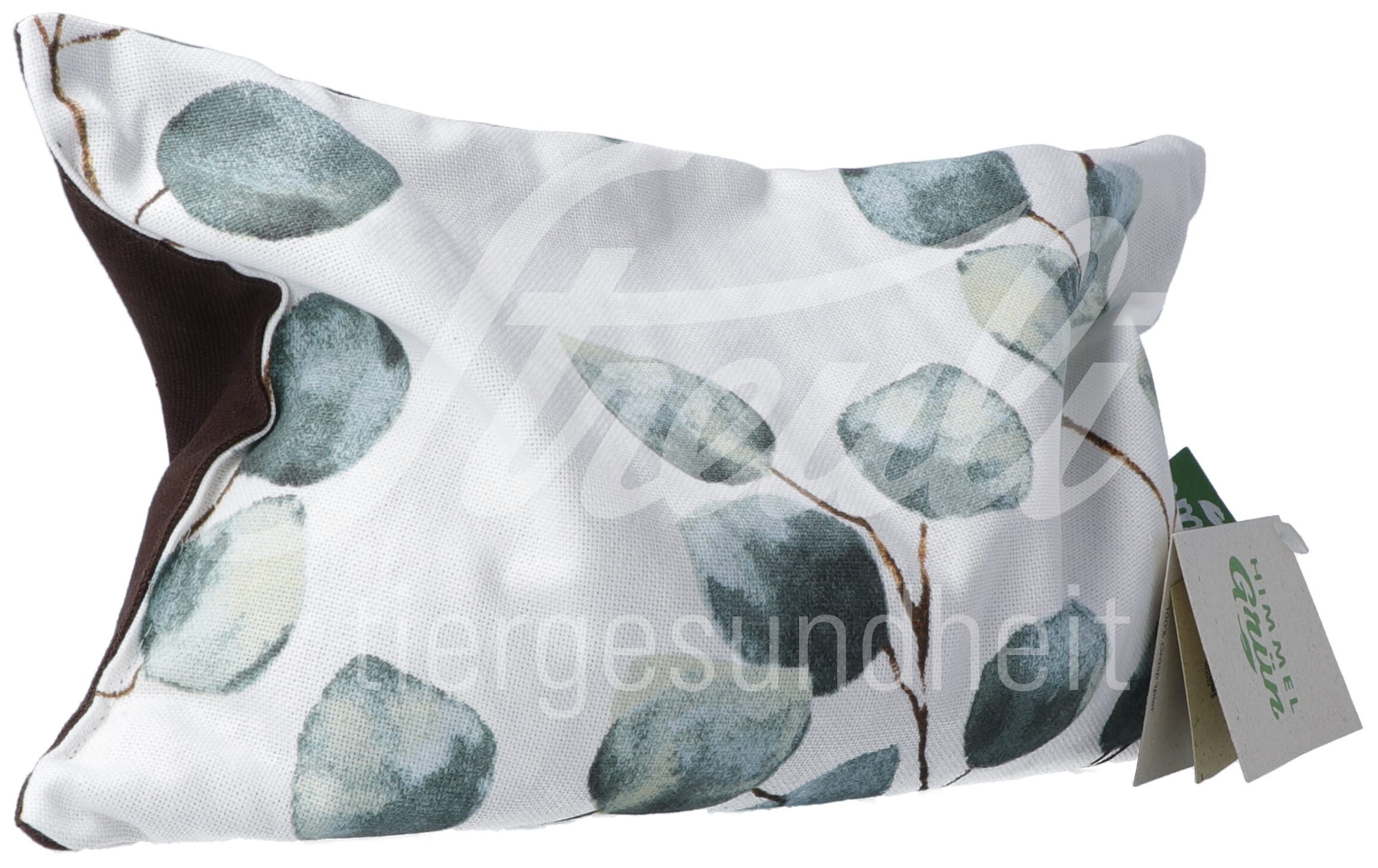 Himmelgrün Kirschkernkissen 30x20cm Eukalyptus