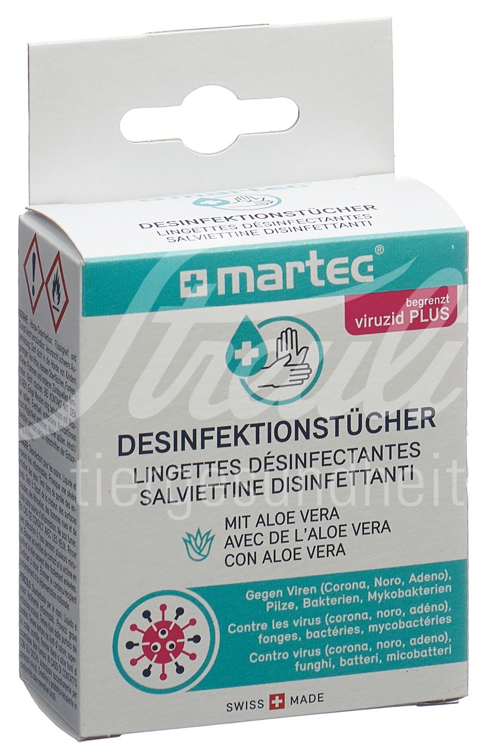 martec Desinfektionstücher mit Aloe vera Btl 10 Stk martec Desinfektionstücher mit Aloe vera Btl 10 Stk