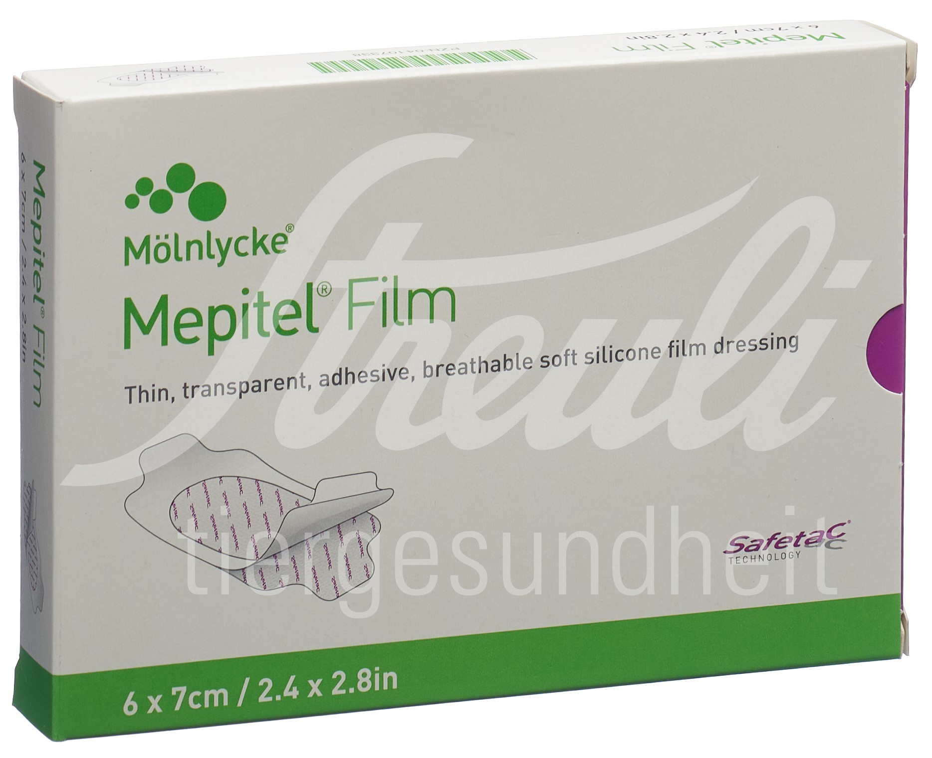 Mepitel Film Safetac 6x7cm 10 Stk