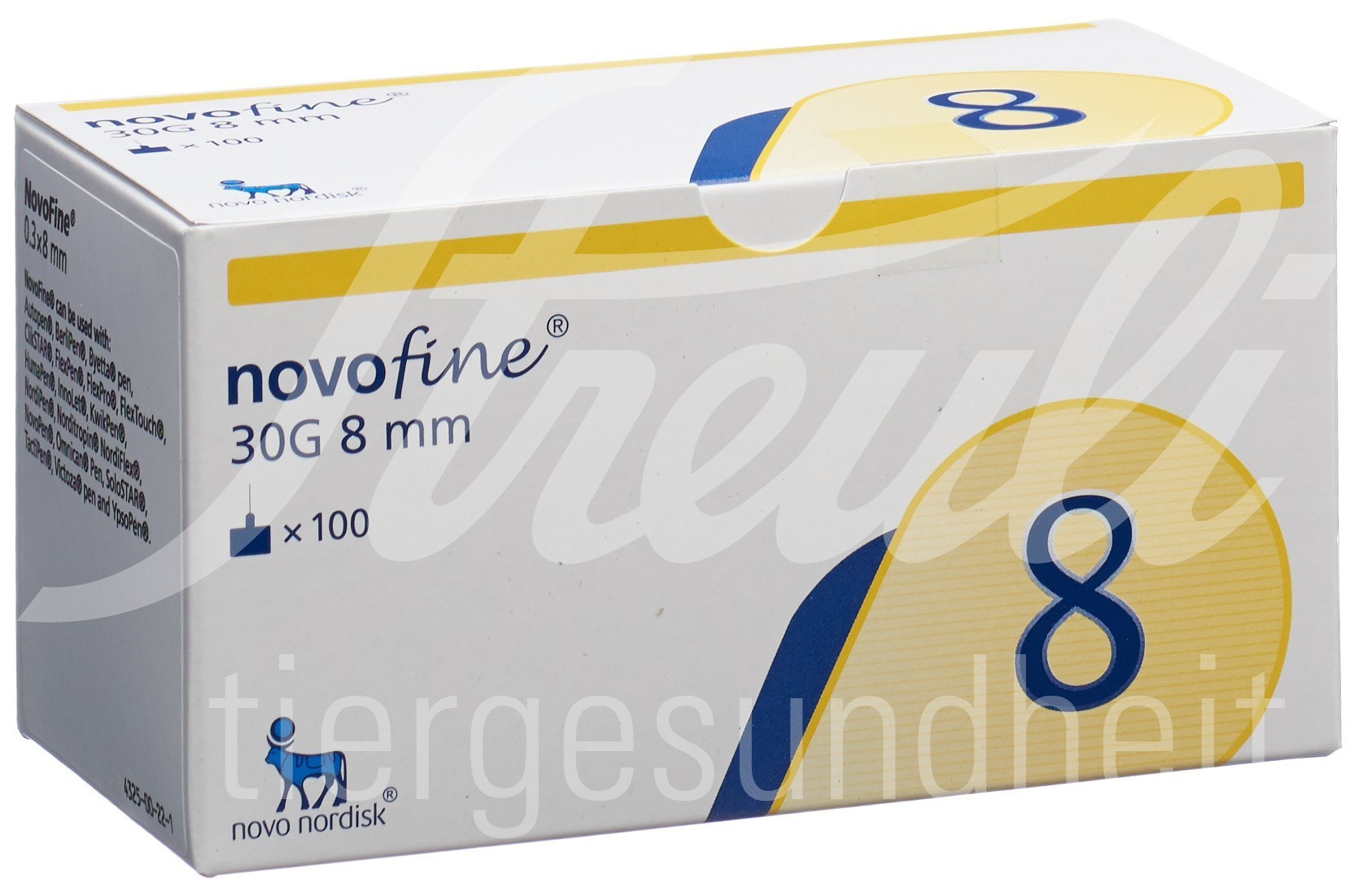 Novofine (PI-GAX) Injektionsnadeln 30G 8mm 100 Stk