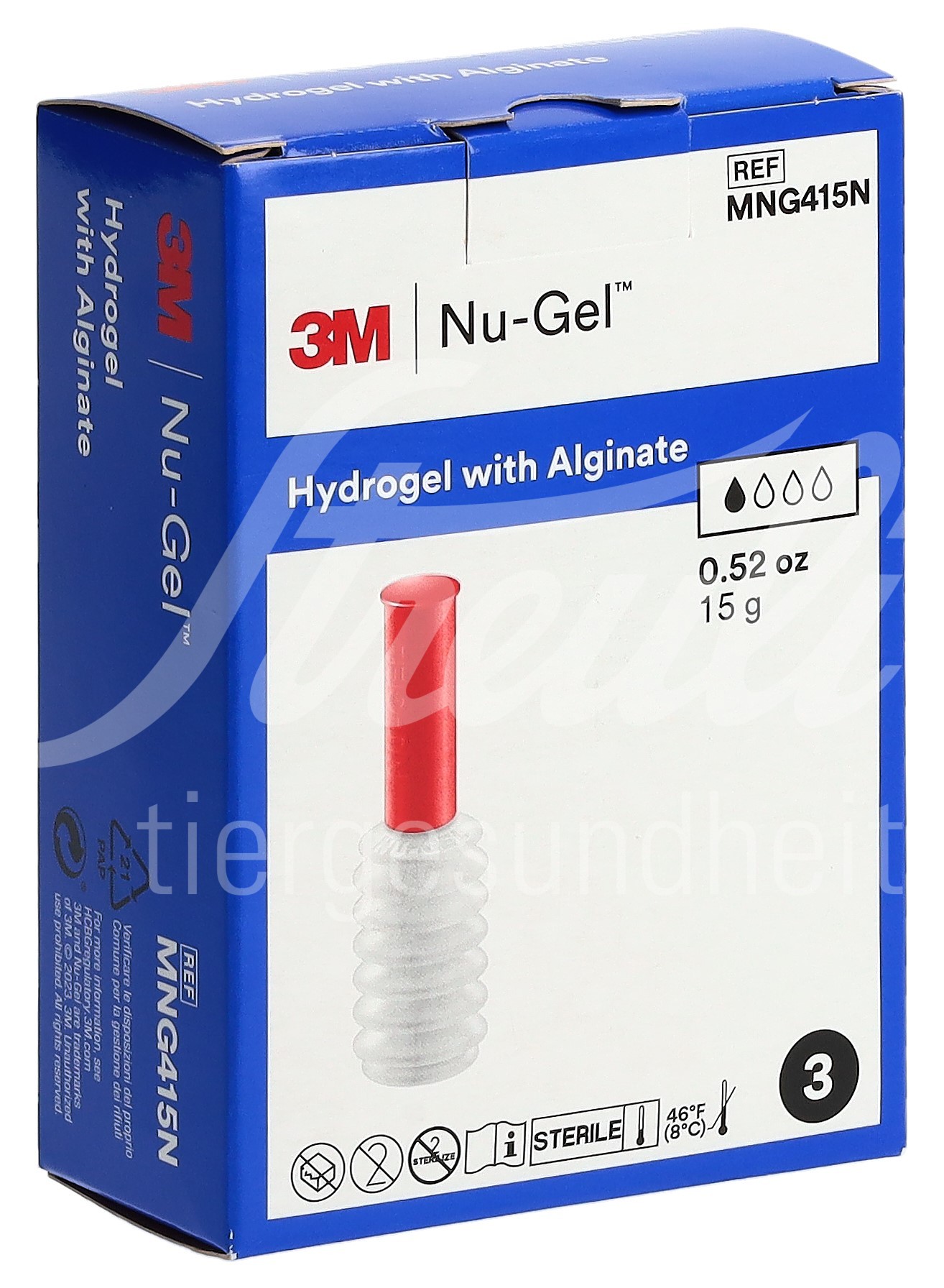 Nu Gel Hydrogel mit Alginat 3 x 15 g
