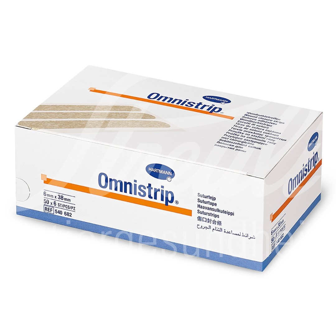 Omnistrip Wundnahtstreifen 3x76mm 250 Stk
