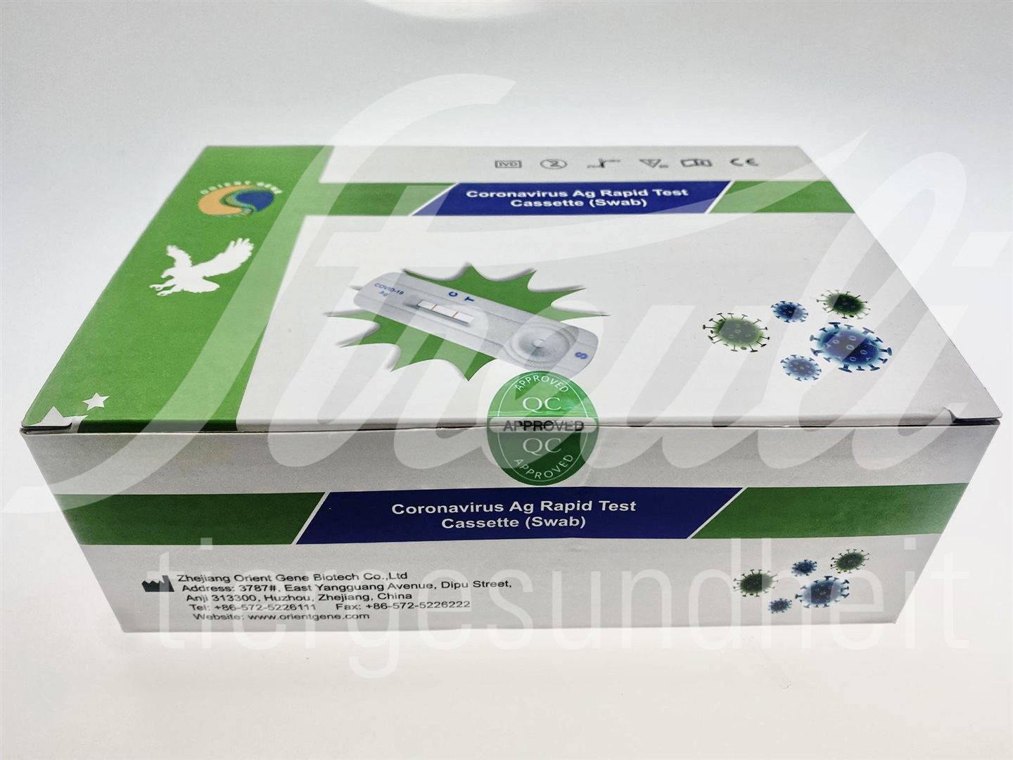 Orient Gene Biotech Covid-19 Ag Rapid Test Casette Swab Box 20 Stk