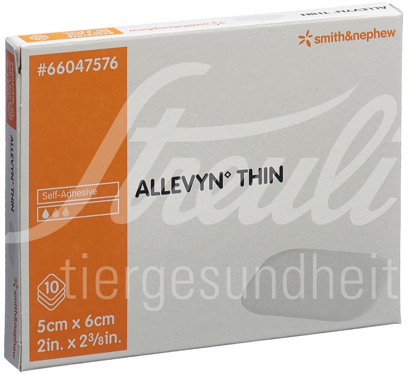 Allevyn Thin Wundverband 5x6cm 10 Stk