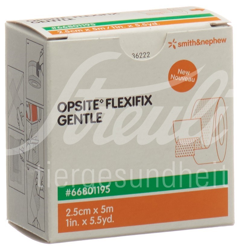 OPSITE FLEXIFIX GENTLE Folienverband 2.5cmx5m