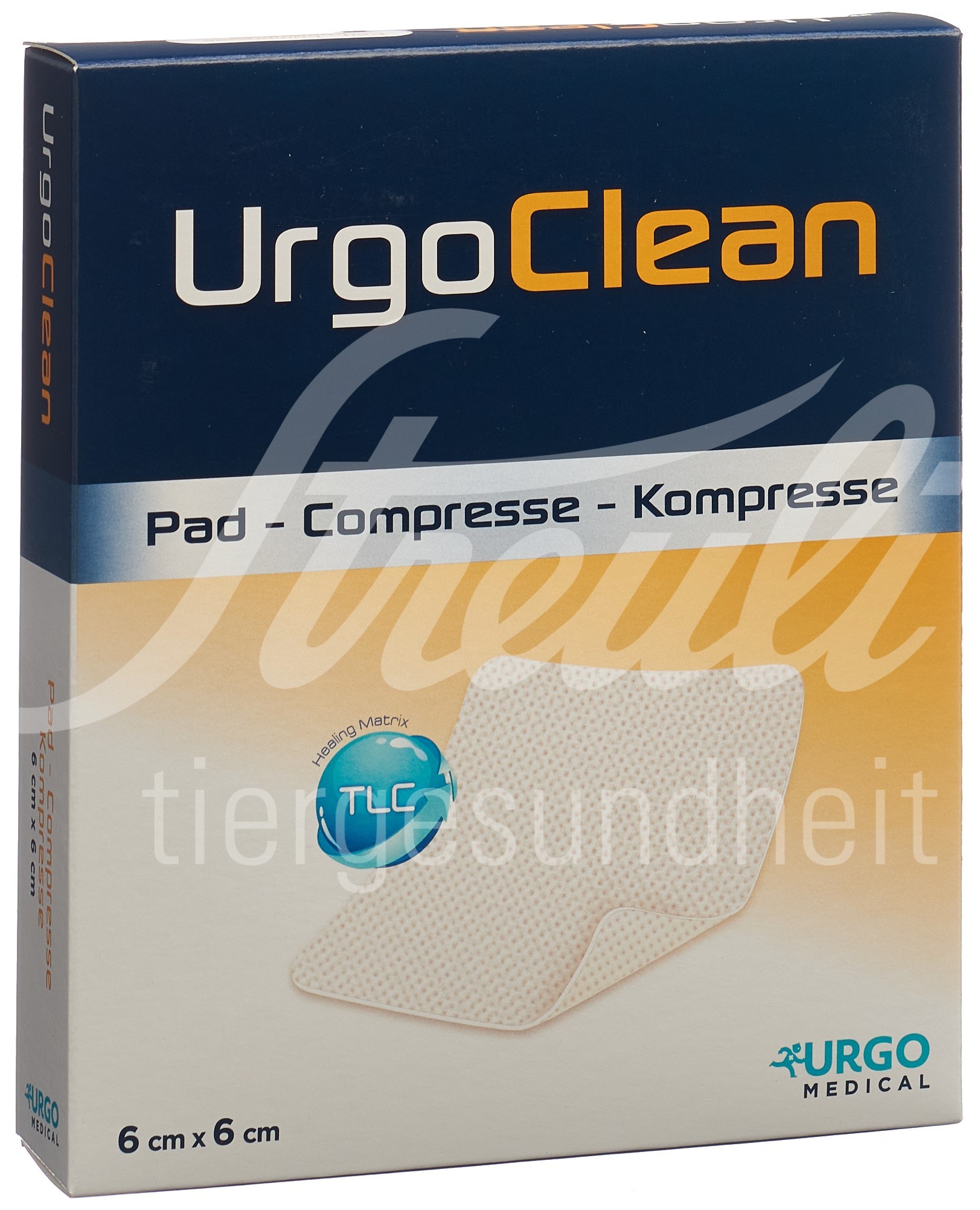 UrgoClean Kompresse 6x6cm 10 Stk
