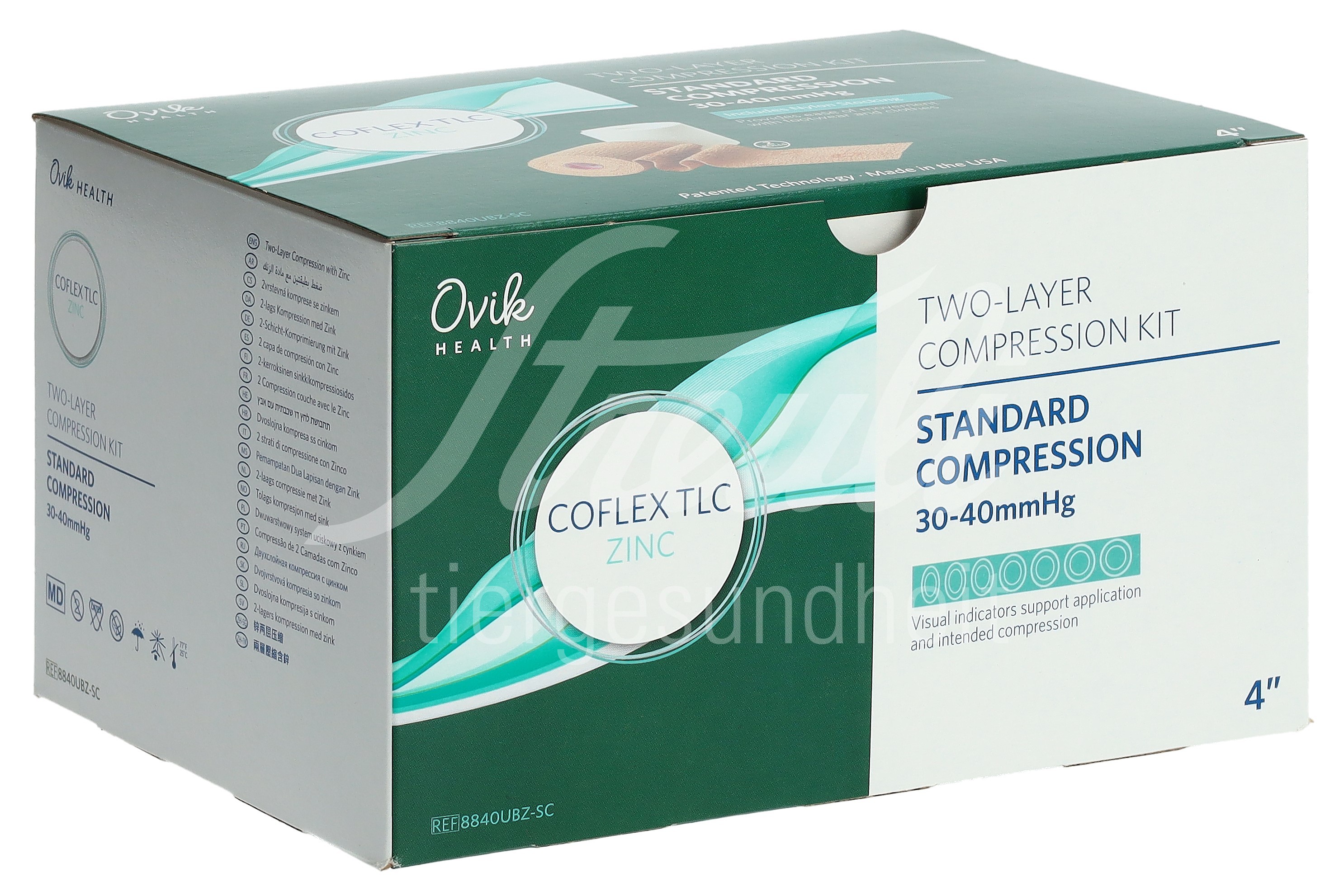CoFlex Compressions-Kit TLC Zink-S 10cm 35-40 mmHG latexfrei