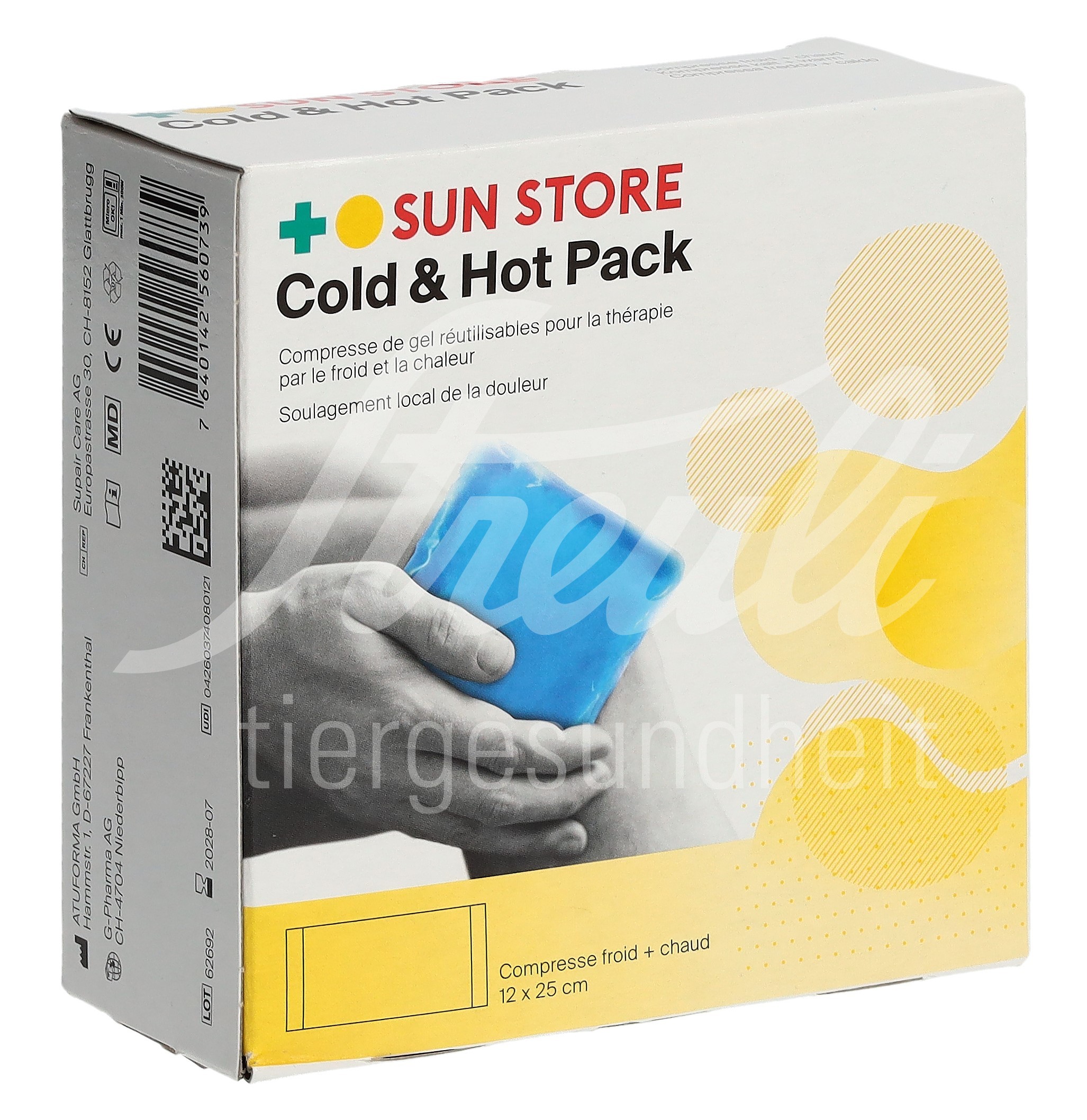 SUN STORE Cold & Hot Pack 12x25cm