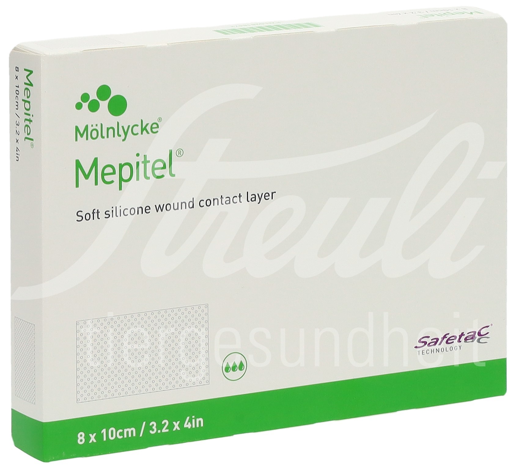 Mepitel Wundauflage 8x10cm Silikon 5 Stk