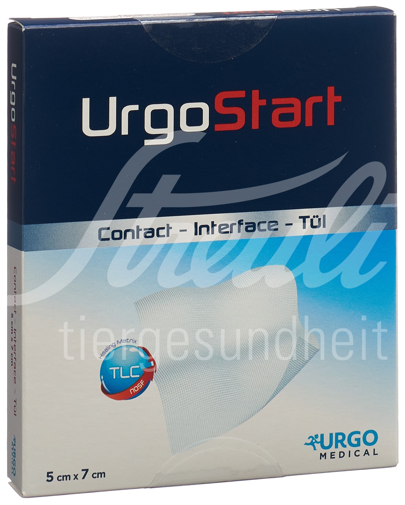 UrgoStart Tül Wundauflage 5x7cm 10 Stk